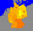 Mitzeichner nach Bundesland (pro 1000 Wahlberechtigte)