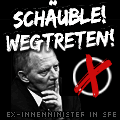 Schäuble Wegtreten